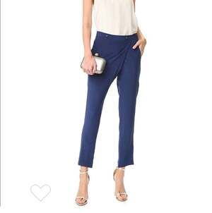 Michelle Mason Silk Wrap Pants